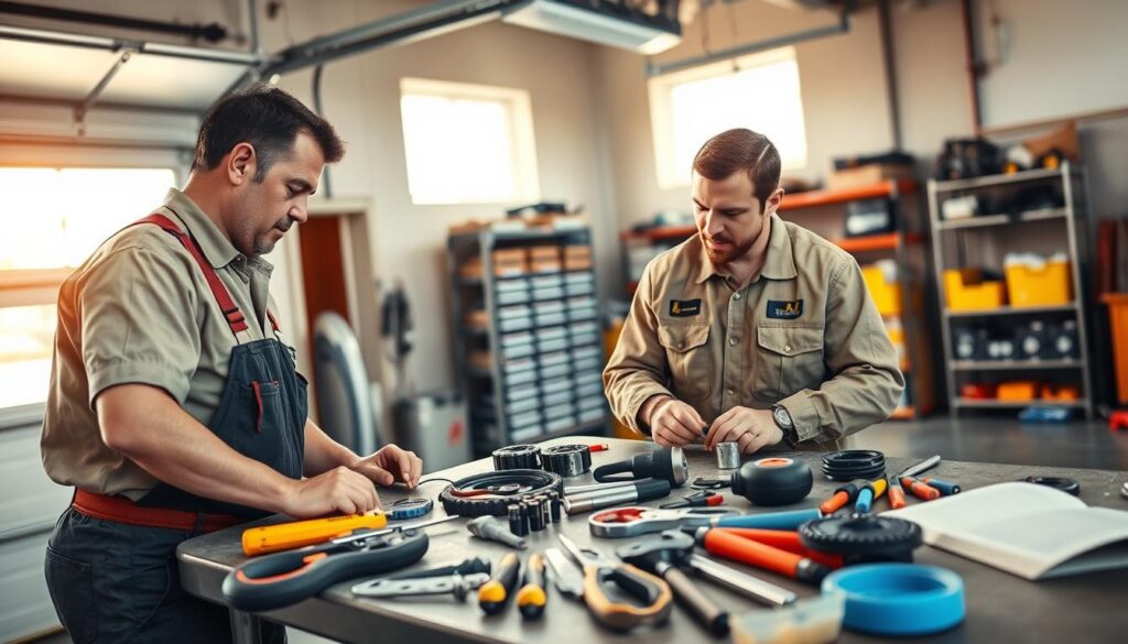 experienced garage door repair technicians